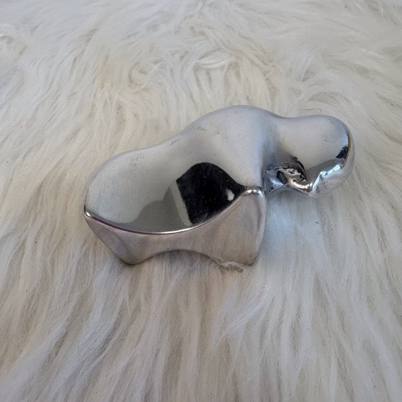 Silver Bear Figurine - Picture 3 of 5